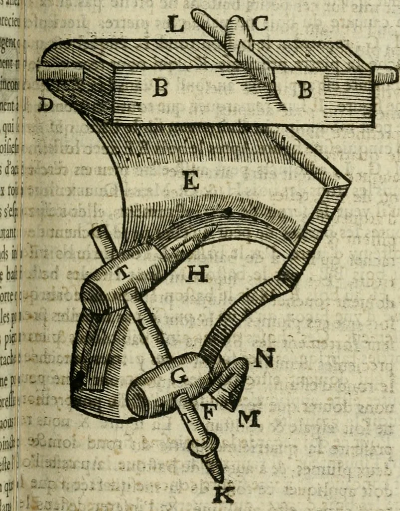An illustration from Le parfaict ioaillier, ou, Histoire des pierreries : où sont amplement descrites leur naissance, iuste prix, moyen de les cognoistre, & se garder des contre-faites, facultez medecinales, & proprietez curieuses, 1644, leaf 144