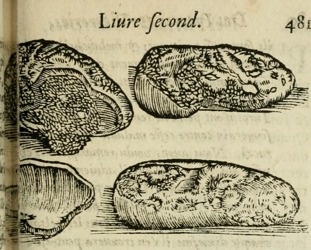 An illustration from Le parfaict ioaillier, ou, Histoire des pierreries : où sont amplement descrites leur naissance, iuste prix, moyen de les cognoistre, & se garder des contre-faites, facultez medecinales, & proprietez curieuses, 1644, leaf 524