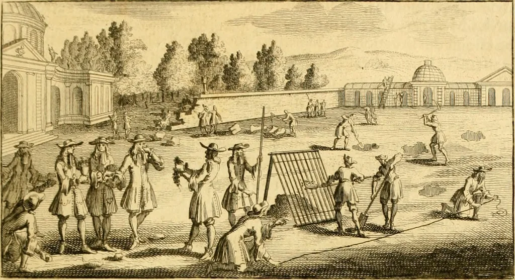 An illustration from Le parfait jardinier, ou, Instruction pour les jardins fruitiers et potagers : avec une Trait© des oranges, suivi de Reflexions sur l'agriculture, 1695, leaf 116