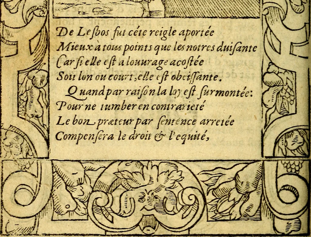 An illustration from Le pegme de Pierre Covstav, 1560, leaf 101