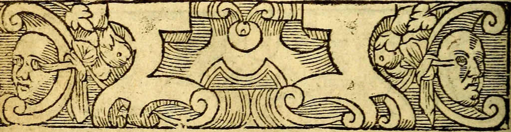 An illustration from Le pegme de Pierre Covstav, 1560, leaf 103