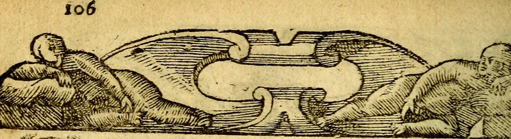 An illustration from Le pegme de Pierre Covstav, 1560, leaf 107