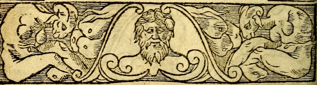 An illustration from Le pegme de Pierre Covstav, 1560, leaf 117