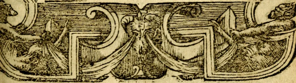 An illustration from Le pegme de Pierre Covstav, 1560, leaf 122