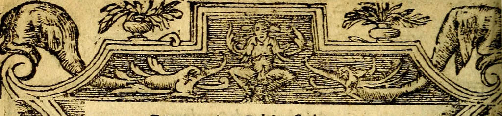 An illustration from Le pegme de Pierre Covstav, 1560, leaf 123