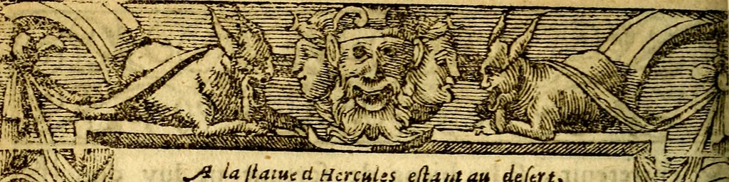 An illustration from Le pegme de Pierre Covstav, 1560, leaf 125