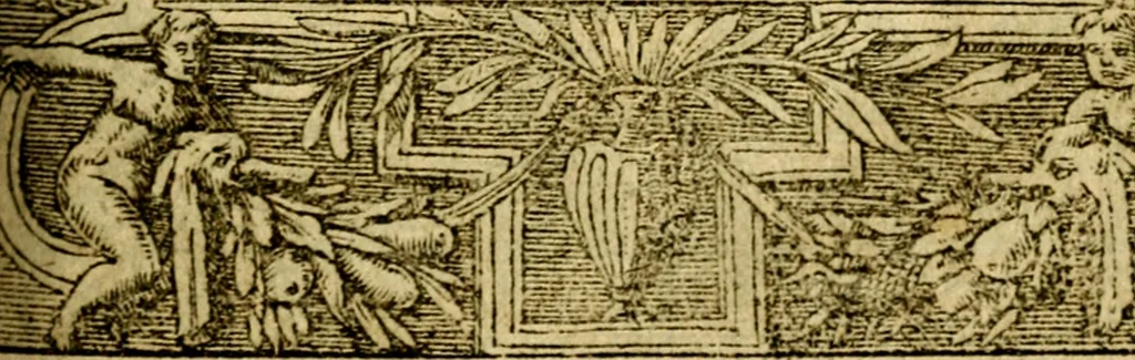 An illustration from Le pegme de Pierre Covstav, 1560, leaf 126