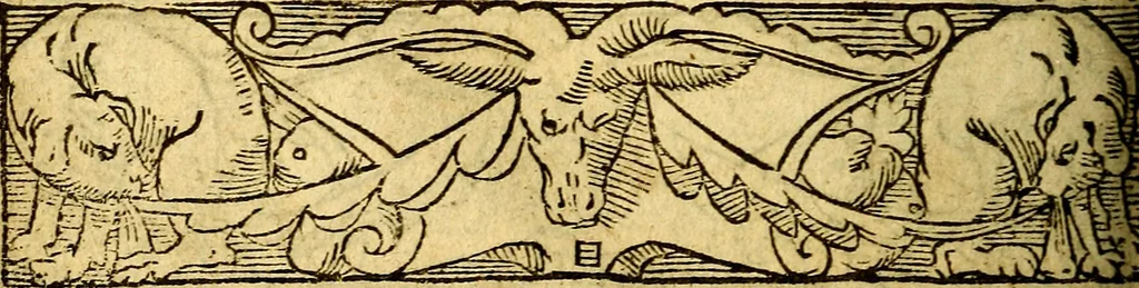 An illustration from Le pegme de Pierre Covstav, 1560, leaf 135