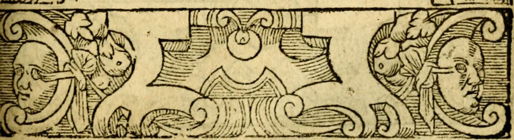 An illustration from Le pegme de Pierre Covstav, 1560, leaf 136
