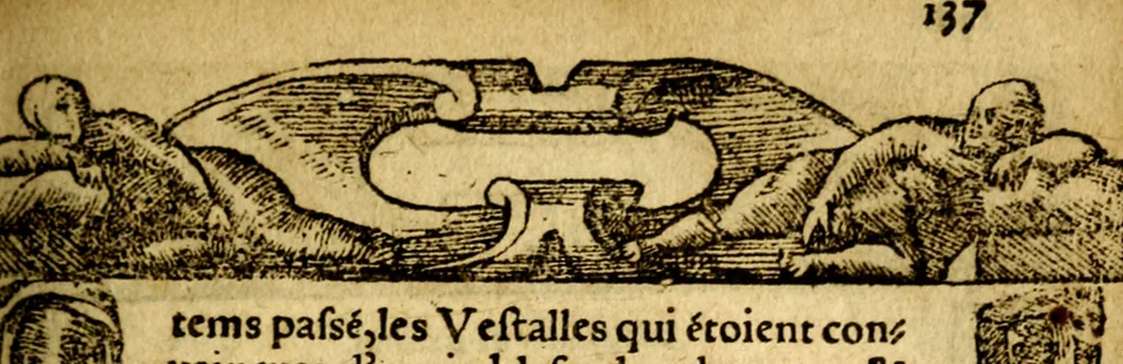 An illustration from Le pegme de Pierre Covstav, 1560, leaf 138