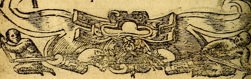 An illustration from Le pegme de Pierre Covstav, 1560, leaf 139