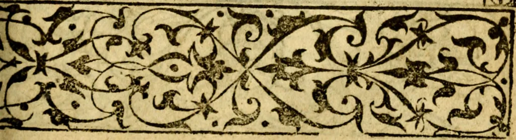 An illustration from Le pegme de Pierre Covstav, 1560, leaf 144