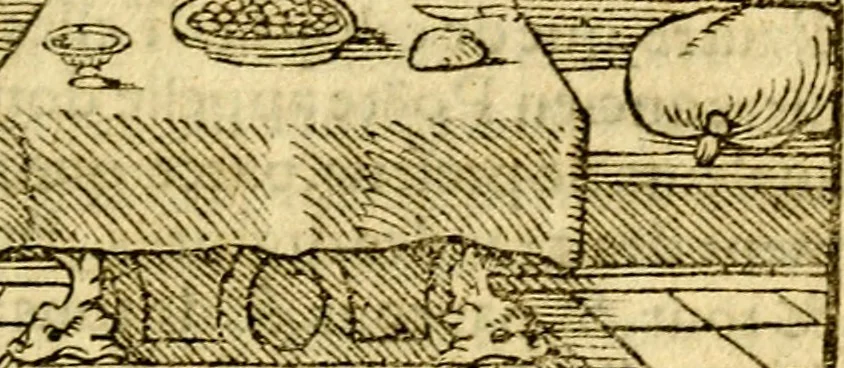 An illustration from Le pegme de Pierre Covstav, 1560, leaf 148