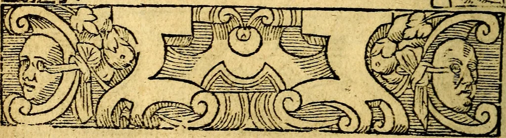 An illustration from Le pegme de Pierre Covstav, 1560, leaf 15