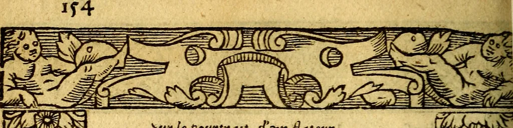 An illustration from Le pegme de Pierre Covstav, 1560, leaf 155