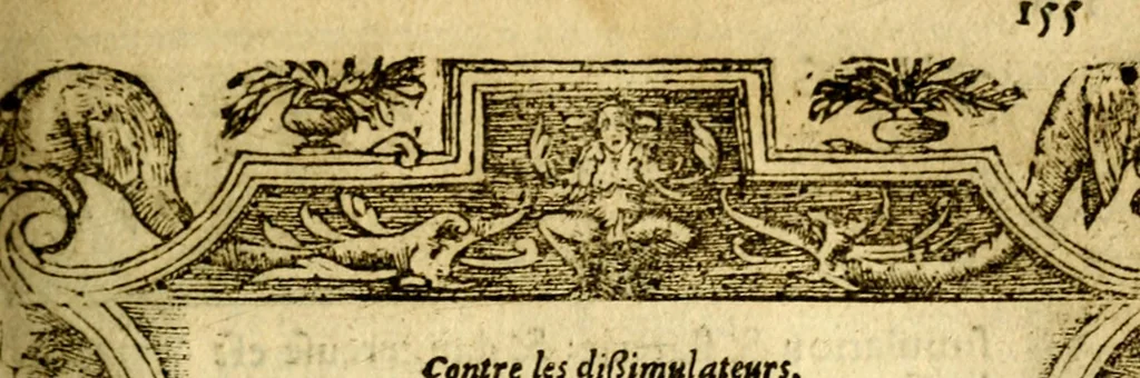 An illustration from Le pegme de Pierre Covstav, 1560, leaf 156