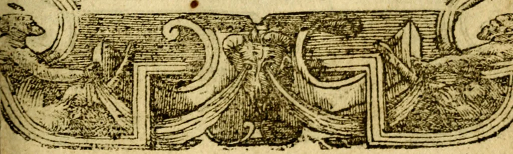 An illustration from Le pegme de Pierre Covstav, 1560, leaf 156