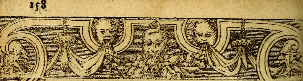 An illustration from Le pegme de Pierre Covstav, 1560, leaf 159