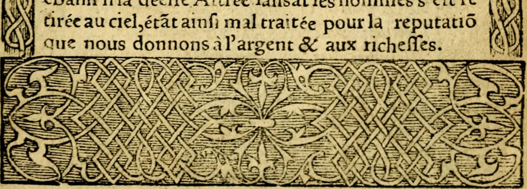 An illustration from Le pegme de Pierre Covstav, 1560, leaf 16
