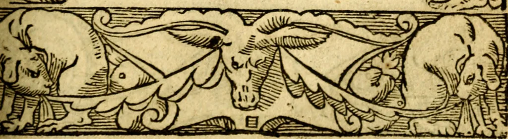 An illustration from Le pegme de Pierre Covstav, 1560, leaf 160