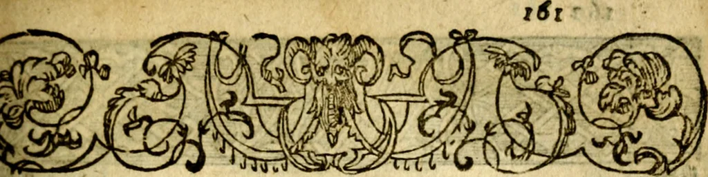 An illustration from Le pegme de Pierre Covstav, 1560, leaf 162