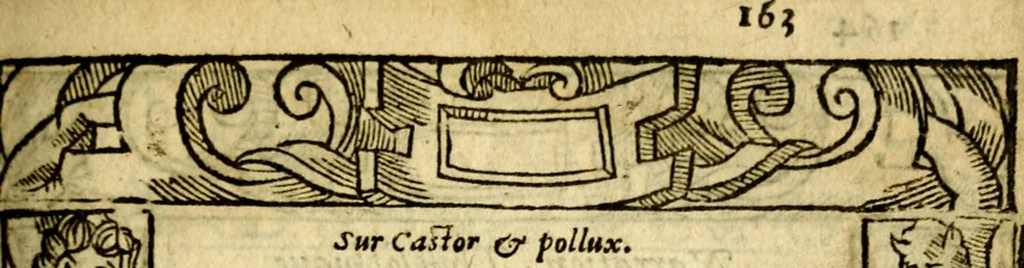 An illustration from Le pegme de Pierre Covstav, 1560, leaf 164