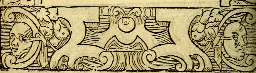 An illustration from Le pegme de Pierre Covstav, 1560, leaf 165
