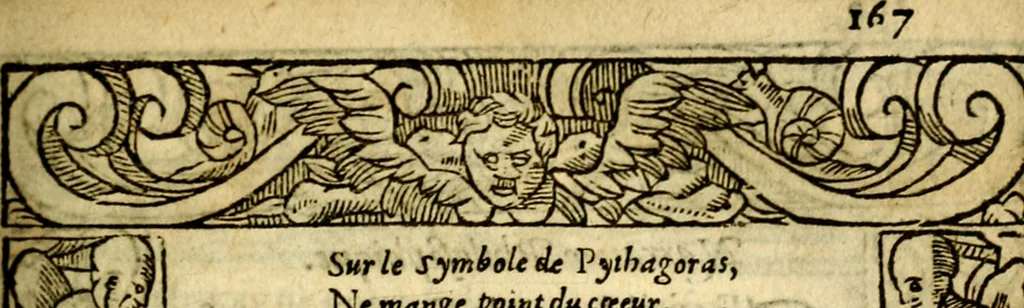 An illustration from Le pegme de Pierre Covstav, 1560, leaf 168