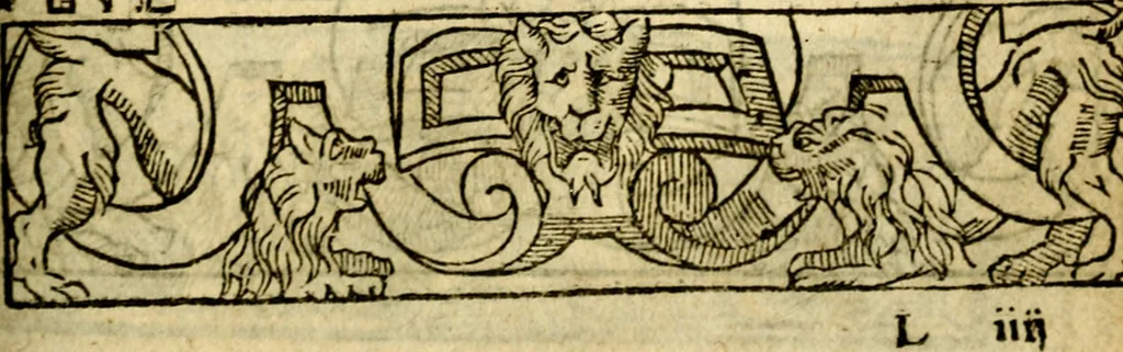 An illustration from Le pegme de Pierre Covstav, 1560, leaf 168