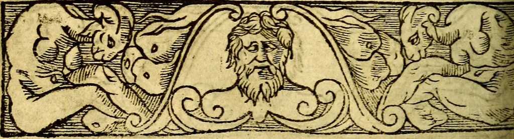 An illustration from Le pegme de Pierre Covstav, 1560, leaf 175