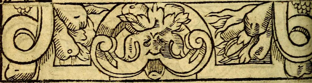 An illustration from Le pegme de Pierre Covstav, 1560, leaf 177