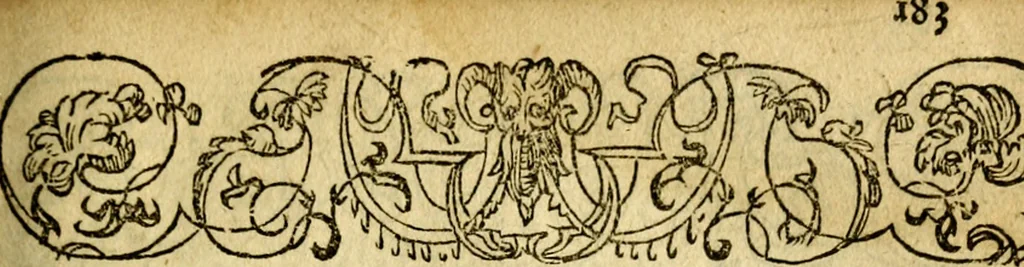 An illustration from Le pegme de Pierre Covstav, 1560, leaf 184