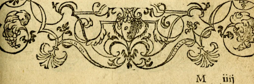 An illustration from Le pegme de Pierre Covstav, 1560, leaf 184