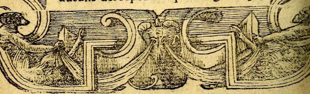 An illustration from Le pegme de Pierre Covstav, 1560, leaf 187