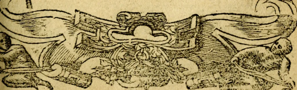 An illustration from Le pegme de Pierre Covstav, 1560, leaf 192