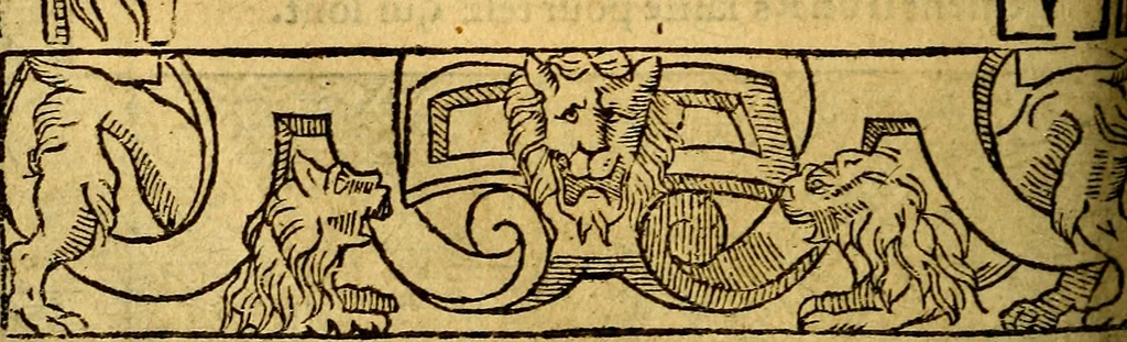 An illustration from Le pegme de Pierre Covstav, 1560, leaf 195