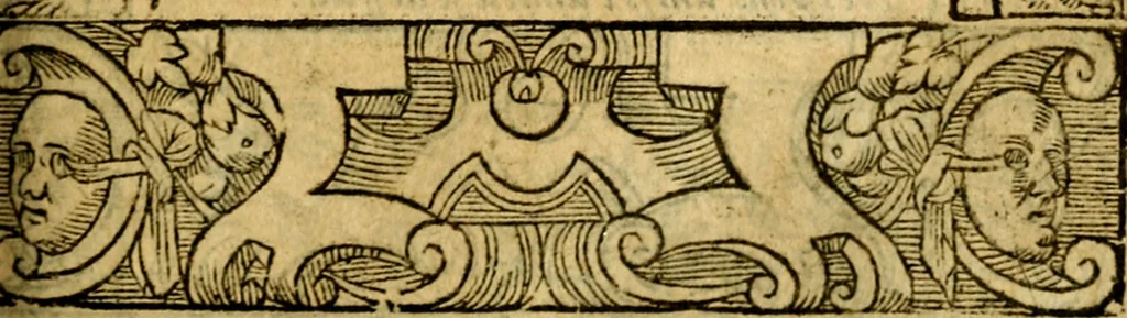 An illustration from Le pegme de Pierre Covstav, 1560, leaf 198