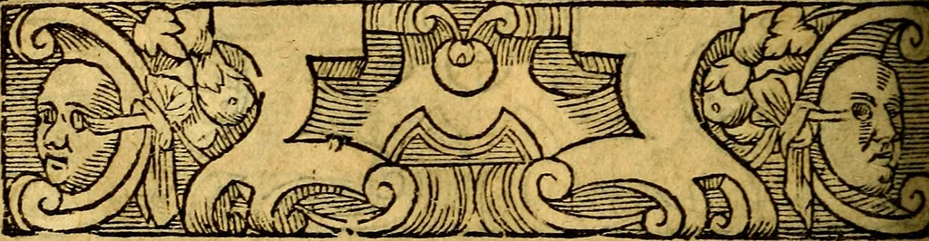 An illustration from Le pegme de Pierre Covstav, 1560, leaf 199
