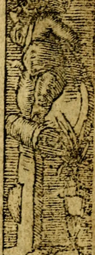 An illustration from Le pegme de Pierre Covstav, 1560, leaf 2