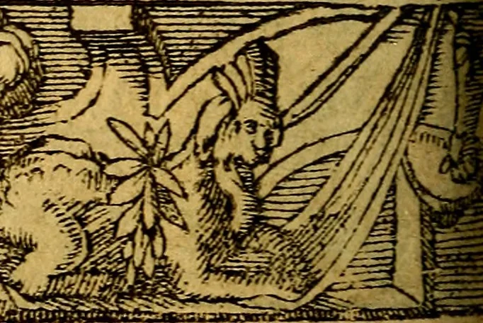 An illustration from Le pegme de Pierre Covstav, 1560, leaf 203