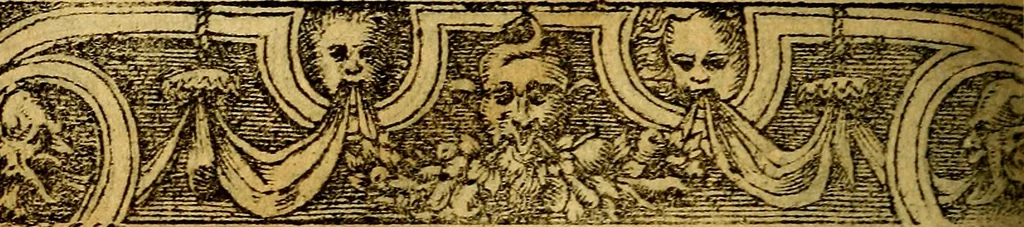 An illustration from Le pegme de Pierre Covstav, 1560, leaf 205