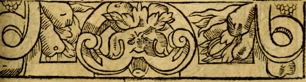 An illustration from Le pegme de Pierre Covstav, 1560, leaf 208