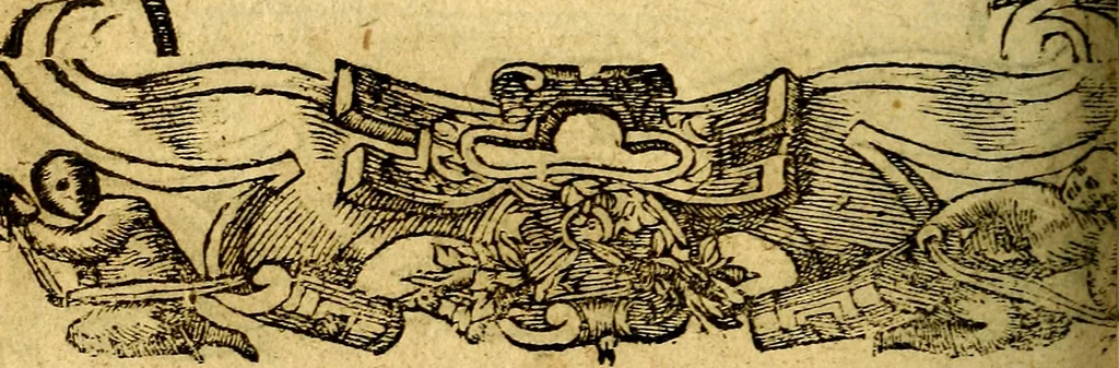 An illustration from Le pegme de Pierre Covstav, 1560, leaf 219