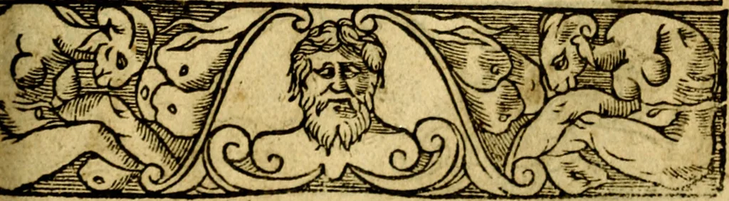 An illustration from Le pegme de Pierre Covstav, 1560, leaf 220