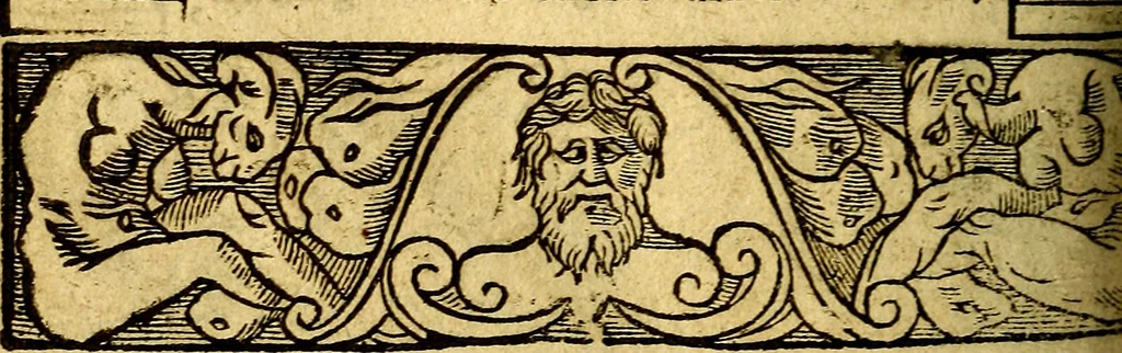 An illustration from Le pegme de Pierre Covstav, 1560, leaf 221