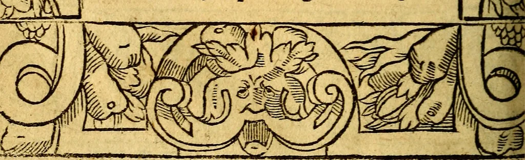 An illustration from Le pegme de Pierre Covstav, 1560, leaf 229