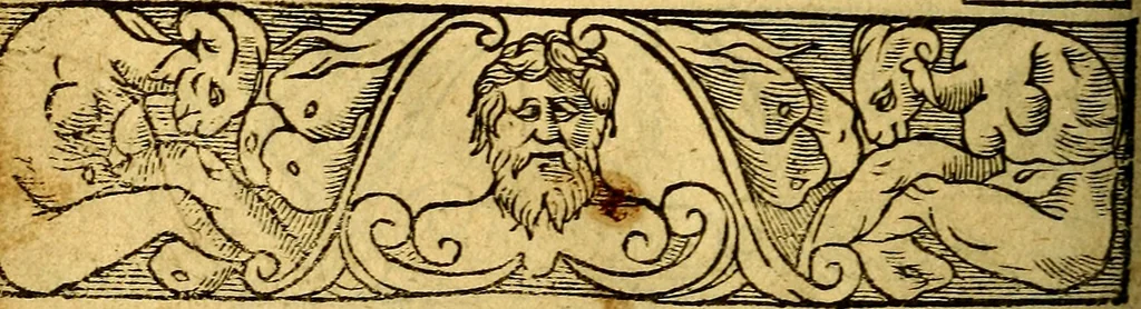 An illustration from Le pegme de Pierre Covstav, 1560, leaf 233