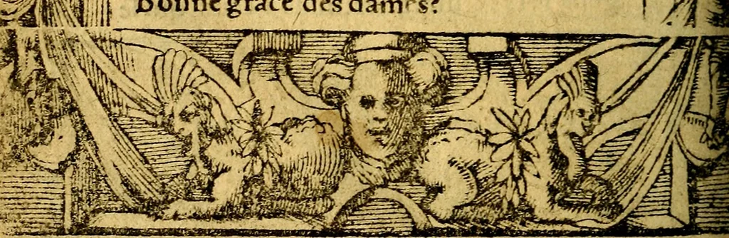 An illustration from Le pegme de Pierre Covstav, 1560, leaf 235
