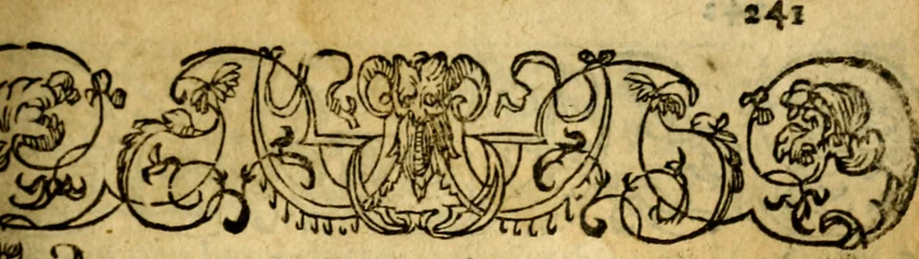 An illustration from Le pegme de Pierre Covstav, 1560, leaf 242