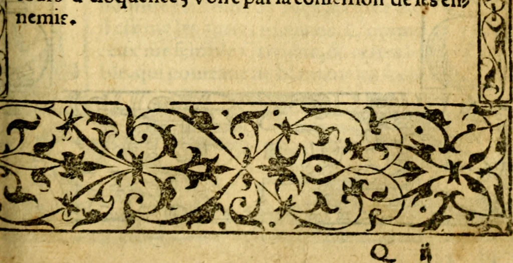An illustration from Le pegme de Pierre Covstav, 1560, leaf 244